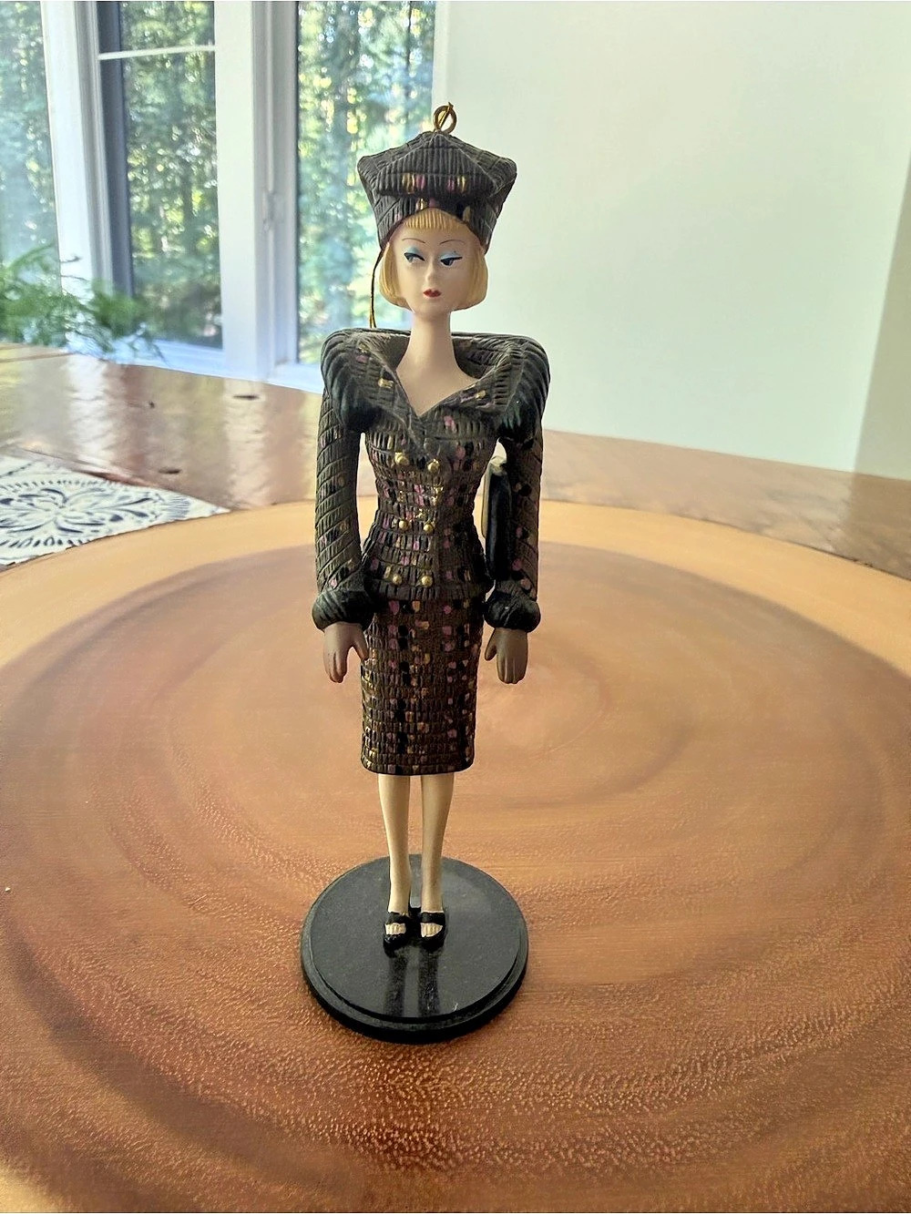 1995 Mattel Ashton Drake Collaboration Saturday matinee - Classic Barbie Ornamen
